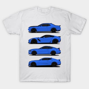 AMERICAN MUSCLE BLUE T-Shirt